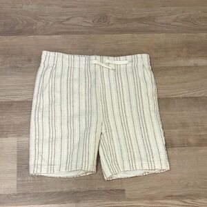PacSun Cream and Brown Textured Shorts